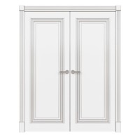 Casa Verdi Barocco 1 interior doors made of solid alder. Photo 1