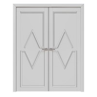 Casa Verdi Barocco 1 interior doors made of solid alder. Photo 1
