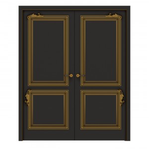 Двери двойные из массива вишни Elegante 1
