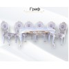 Set table Graf folding 200+40x95 cm + chairs Sicilia 6 pcs - Фото 2