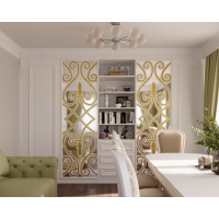 Шафа Art Deco масив вільхи. Photo 1