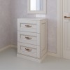 Casa Verdi bedside table made of solid ash with one gray drawer 600 mm x 300 mm x 500 mm - Фото 2