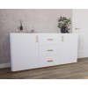 Casa Verdi chest of drawers made of solid ash 130 x 50 x 105 cm - Фото 2
