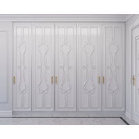A wardrobe made of solid alder 250x3.08x54.5. Photo 1