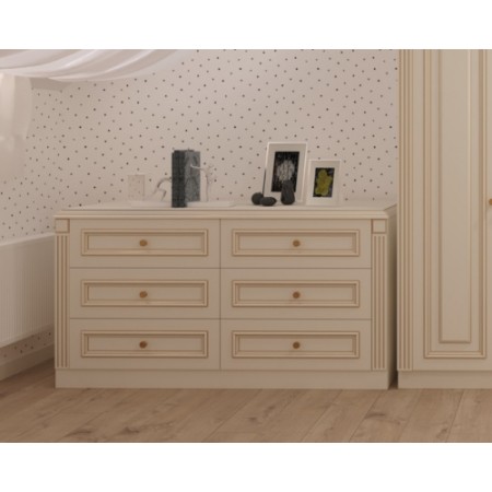 Casa Verdi chest of drawers made of solid ash 130 x 50 x 105 cm  - Фото 1