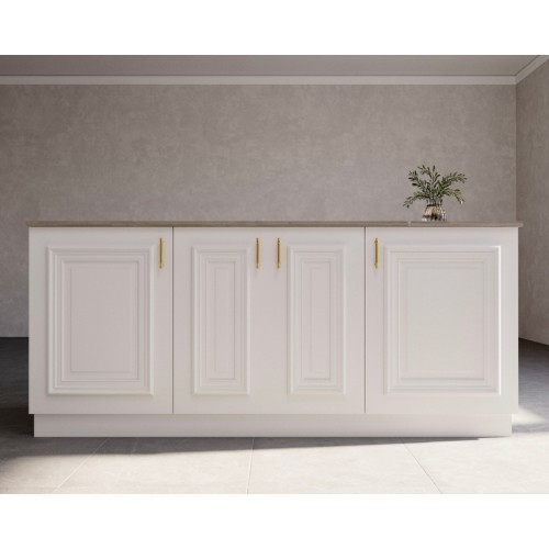Casa Verdi chest of drawers made of solid ash 130 x 50 x 105 cm