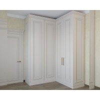 A wardrobe made of solid alder 250x3.08x54.5. Photo 1