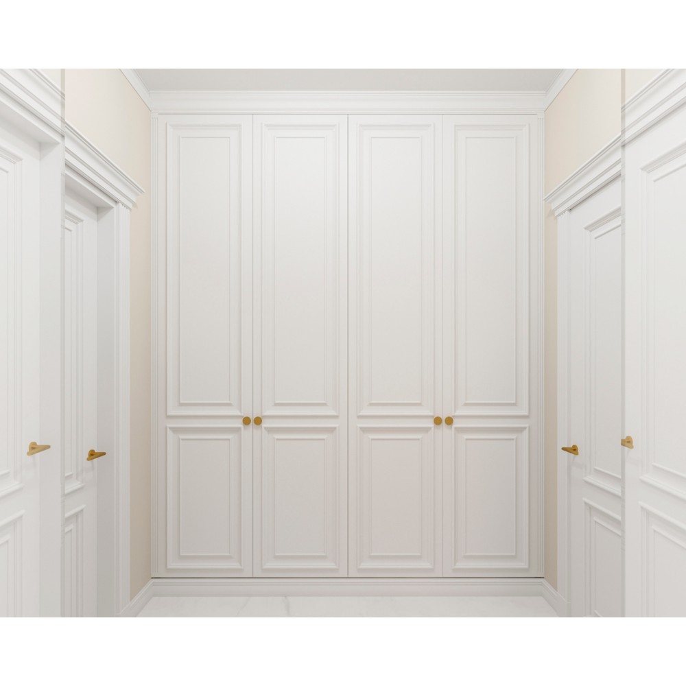 A wardrobe made of solid alder 250x3.08x54.5
