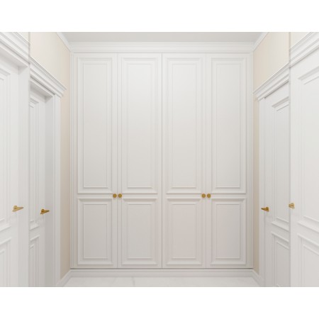 A wardrobe made of solid alder 250x3.08x54.5  - Фото 1