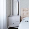 Casa Verdi bedside table made of solid ash with one gray drawer 600 mm x 300 mm x 500 mm - Фото 2