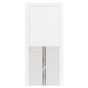 Gattara 3 Solid Wood White Interior Doors