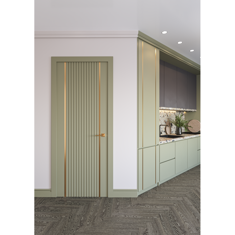 Casa Verdi interior doors made of solid alder