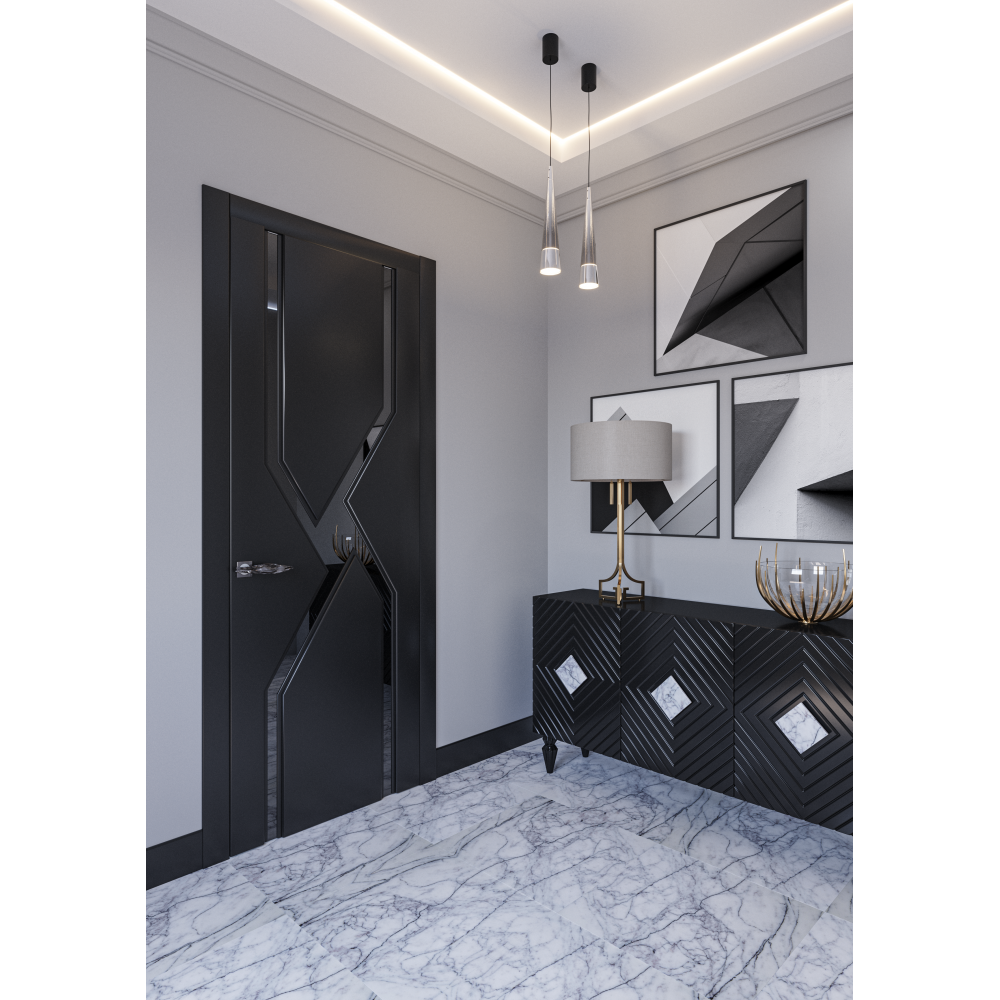 Casa Verdi interior doors made of solid alder