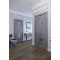 Двери Crepa 2 из массива вишни. Photo 1
