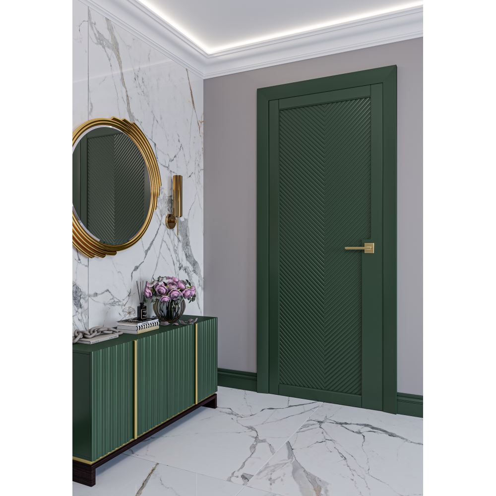 Casa Verdi interior doors made of solid alder