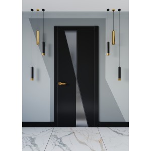 Lungo 1 Ash Wood Interior Door