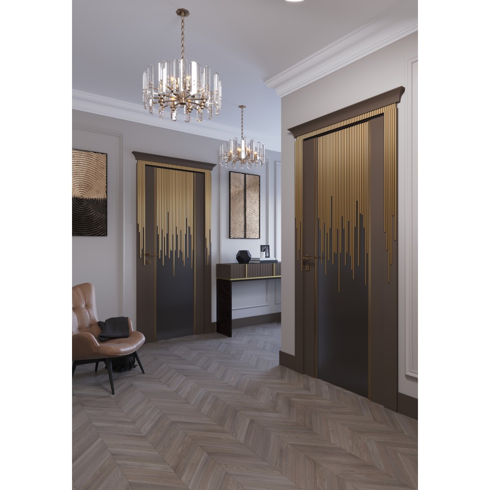 Casa Verdi interior doors made of solid alder