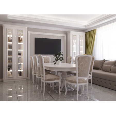 Cupboard made of solid ash 250x3.08x54.5  - Фото 1