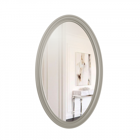 Oval wall mirror Casa Verdi Ellipse gold 100 cm x 60 cm MDF frame