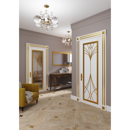 Casa Verdi Art Deco interior doors made of solid alder  - Фото 1
