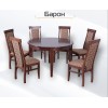 Barcelona table set 90x90 cm + 5 Venice chairs - Фото 2