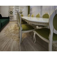 Комплект розкладний стіл Соната  + стільці Сицилія10 шт. Photo 1