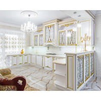 Кухня із масиву дерева Bourbon. Photo 1