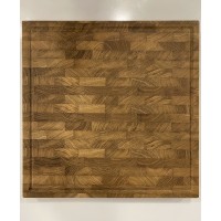 Дошка обробна 40*40*4 см торцева з дуба преміум бренду Casa Verdi. Photo 2
