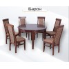 Комплект стіл Барон +6 стільців Нора - Фото 2