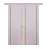 Подвійні розсувні двері Verdi з масиву вільхи - Фото 2