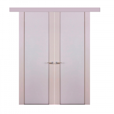 Подвійні розсувні двері Verdi з масиву вільхи  - Фото 1
