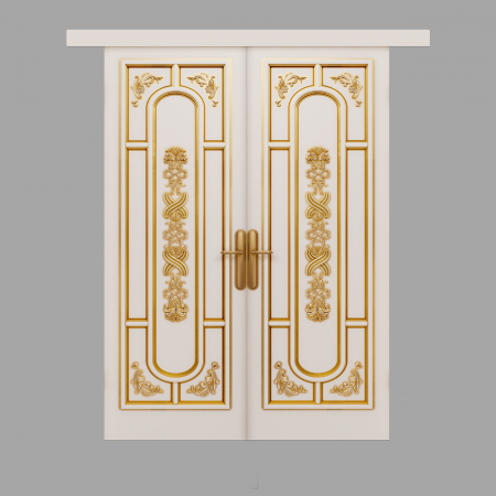 Подвійні розсувні двері Milano з масиву вільхи  - Фото 1